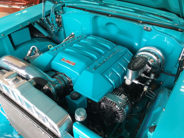 1957 Blue Chevy Custom Interior Restoration 1957 Blue
