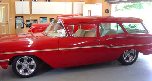 1958 Chevy Nomad Wagon Street Seats Custom Street Rod Interiors